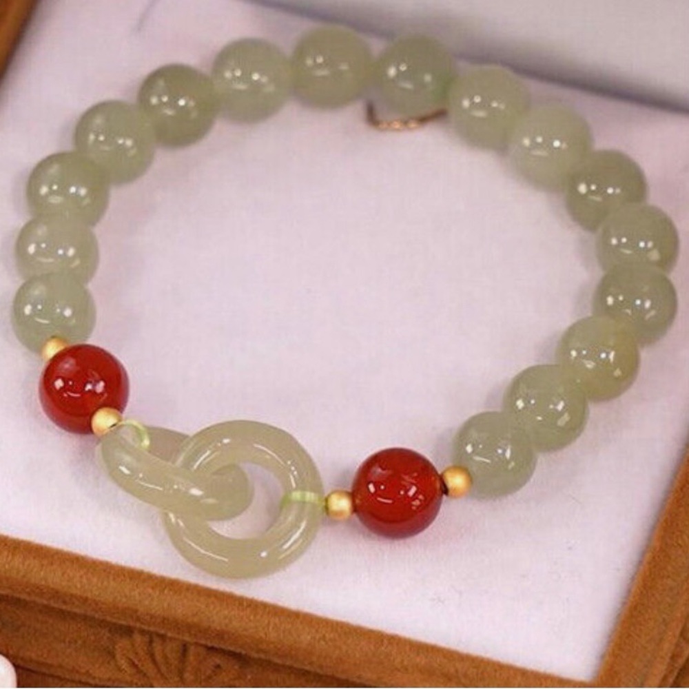 Jade Tone Bracelet